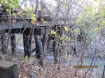 Minnesota River Valley state trail trestle over private trail